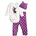 FEITONG Baby 3PC Unisex Climbing Clothes Baby Rompers Sets (6-12months, Purple)