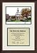 Baylor Bears Framed Scholar Diploma Frame with Lithograph
