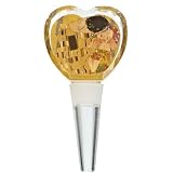 Gustav Klimt Glass Bottle Stopper - The Kiss