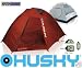 Sports : HUSKY Extrem Kuppelzelt Beast 3 Personen 5000 WS rot