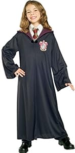 Harry Potter Youth Robe Cloak (Gryffindor,M) with one free Harry Potter Letter