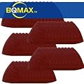 BQMAX - 50 PCS Sandpaper 80 Grit for Fein MultiMaster, Rockwell Sonicrafter, Worx, Ryobi JobPlus, Ridgid JobMax