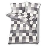 Kleine Wolke 6004179954 Bettw�sche Caro 155 x 220 cm und 80 x 80 cm 2-teilig, Mako-Satinvon "Kleine Wolke"
