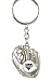San Diego Padres - MLB Silver Baseball Glove Keychain