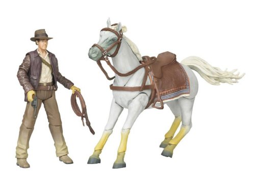 インディジョーンズ 、インディ & ホース フィギュア 6インチ・アクションフィギュア インディアナ・ジョーンズ