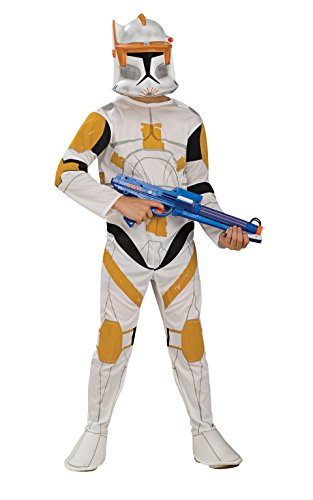Star Wars Clone Wars Clone Trooper Child s Commander Cody Costume, Medium