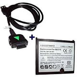 USB HOT SYNC & CHARGE Cable + 1700mAh Internal Li-Ion Rechargeable Battery for iPaq RX3100 , RX3115 , RX3400 , RX3410 , RX3415 , RX3700 , RX3715 Series PDA Pocket PC