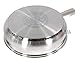 Stainless Steel 12pc Cookware Set W/ Heavy Gauge Capsulated Bottom & Tempered Glass Lids,Fry Pan,Pot,Skillet,Dutch Oven