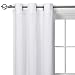 Casual Home Grommet Top Window Panel - White