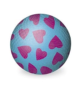 Crocodile Creek Hearts 7 Inch Playground Ball