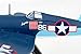 Postage Stamp F4U Corsair 1/100 Pappy BOYINGTON PS5356-3