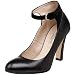 Taryn Rose Women's Celia Pump,Black,40.5 EU (US Women's 10.5 M)