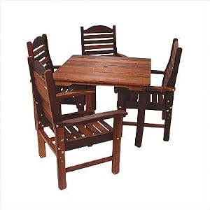 Cedar High Back Dining Chairs (Set of 4)