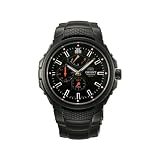 Orient Mens Power Reserve Semi-Skeleton Black Automatic Watch #CEZ05003B by Orient
