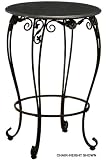 Allegra Bar-height Pub Table Black Marble Black