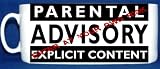 Produkt-Bild: MUG 1538 PARENTAL ADVISORY EXPLICIT CONTENT QUAILTY ROUND PHOTO MUG