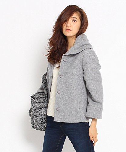 (インディヴィ) INDIVI [L]カルゼショートコート 12799720