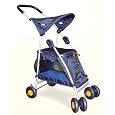 Kyjen Outward Hound Walk 'n Roll Pet Stroller, Navy Blue