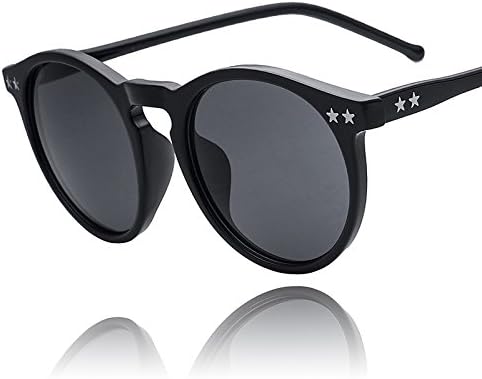 CoWalker® Pc Frame Round Dazzle Colors Lens Sunglasses Uv Block Summer Eye Glasses Driving Travel Eyewear