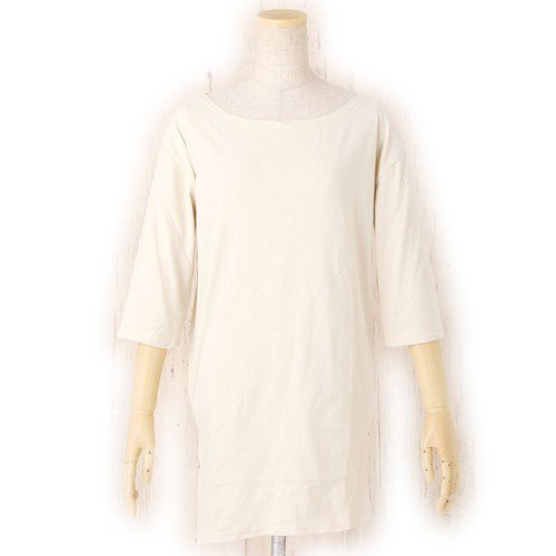 Robe de Magie[ローブ デ マジエ] チュニック レディース 裾 アシンメトリー ボートネック 7分袖