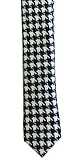 RETRO CHIDORI PRINT SKINNY TIE