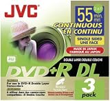 Jvc Vprdl26Gu3 2.6 Gb Dual-Layer Mini Dvd+R 3-Pk
