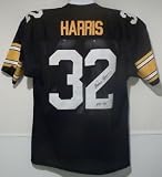 Franco Harris Autographed/Hand Signed Pittsburgh Steelers Jersey w/HOF 90