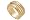 14K Yellow Gold Hand-Crafted Matte-Finish Hammered-Finish Designer Ring, Enhaced with Pave Set Diamonds., 0.00
