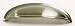 Top Knobs-Somerset Collection M360 Cup Handle in Brushed Satin Nickel