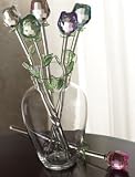 Spring Bouquet Roses with Vase