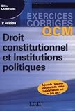 Droit constitutionnel et Institutions politiques : QCM