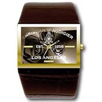 Christian Audigier Unisex-Armbanduhr Analog Leder braun TWC509