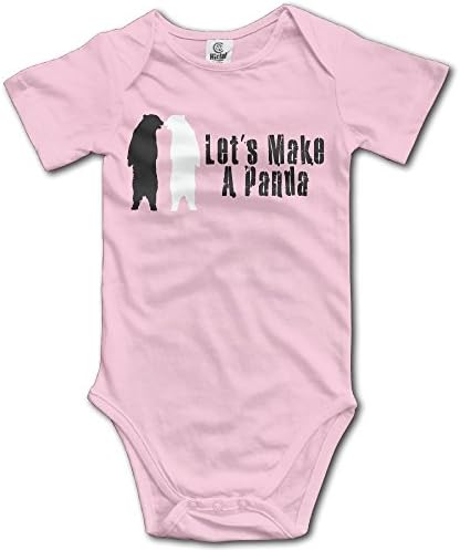 Lets Make A Panda Unisex Baby Onesies