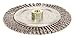 Twist Wire Wheel Wire Brush, Threaded Arbor