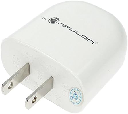 Tokyo SubwayTM Premium 2.1A Dual USB Wall Charger - White