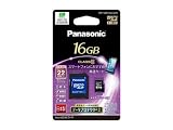 Panasonic 16GB microSDHC�������[�J�[�h CLASS10 RP-SM16GEJ1K