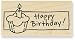 Cupcake Window - Rubber Stamps
