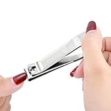BEZOX Nail Clipper Set-Popular Gifts-Fingernail+Toenail Clippers For Men & Women-Sharpest Stainless Steel Clipper-BEST Quality Nail Cutter (Large+Small)