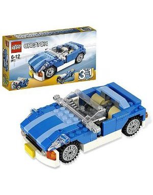 LEGO Creator Blue Roadster 6913