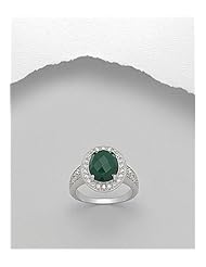 CZ Ring In 92.5 Sterling Silver