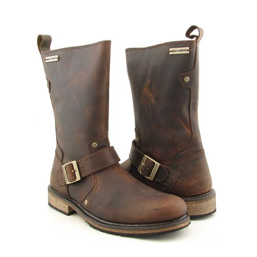 413rgm1rNVL HARLEY DAVIDSON 95349 Jayden Brown Boots Shoes Mens 7.5