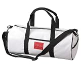 Manhattan Portage(マンハッタンポーテージ) Chelsea Drum Bag Vinyl MD 25th WHITE/BLACK 1802VL-25