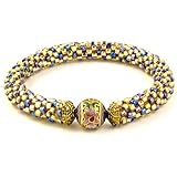 Beads East Cloisonne Bead Crochet Bracelet Kit