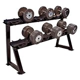 j/fit Premium Horizontal Dumbbell Rack