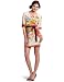Yoana Baraschi Women's Capri Couture Scarf Kimono Dress, Cream/Multi, X-Small