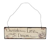 アンティーク調 ハンギングプレート (Cherish Live Dream)
