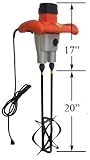 1600 Watt Portable Hand Electric Food Mixer Cement Concrete Mortar