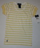 Girls Polo Ralph Lauren Yellow Stripe Shirt Size 5