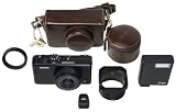 Produkt-Bild: DP1 P-Set inkl. Sigma DP1 Digitalkamera (14 Megapixel, 2,5" Display) inkl. Picard Kameratasche, EF-140 DG Blitzger&auml;t, VF-11 Aufstecksucher, Makrolinse AML1 und Sonnenblende HA-11
