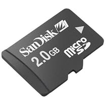 SanDisk 2GB MicroSD/TransFlash Card with SD Adapter (SDSDQ-2048, Bulk Package)